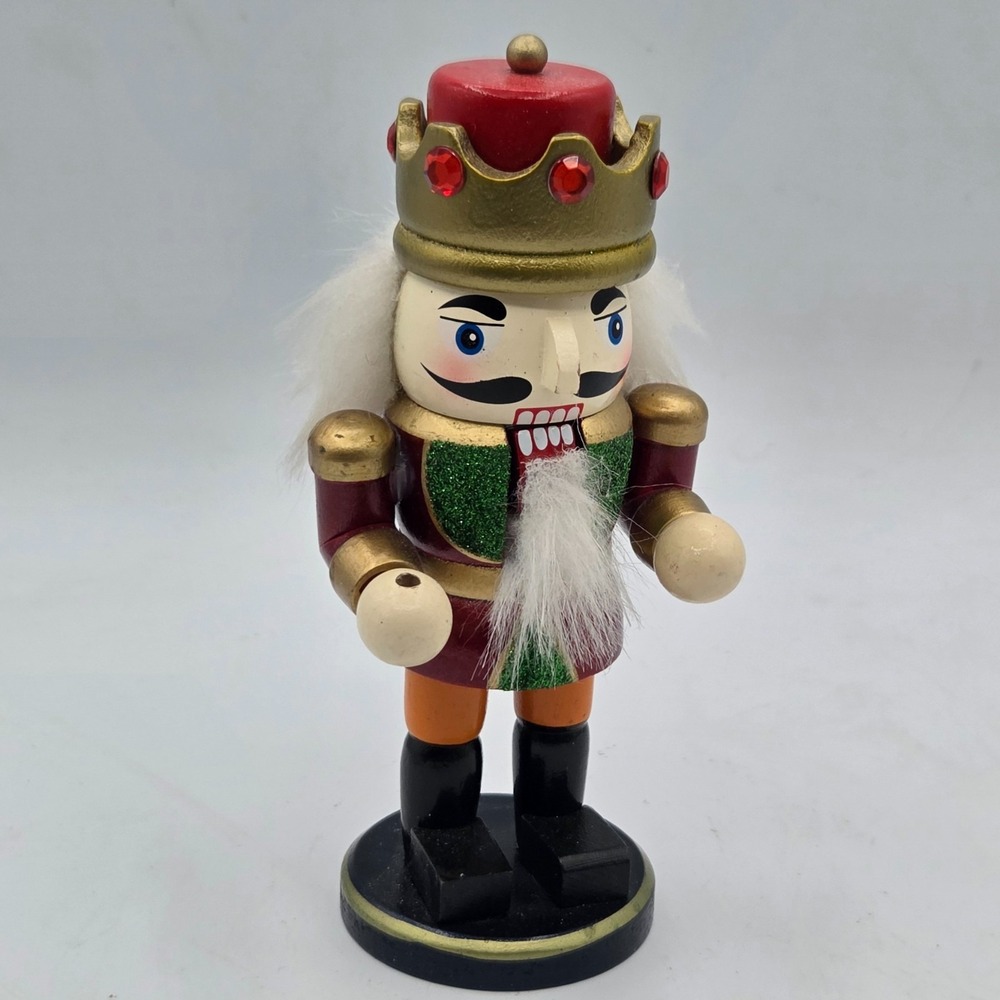 Soldier Nutcracker Seasonal Holiday Christmas 6 1/2" Wooden Figure